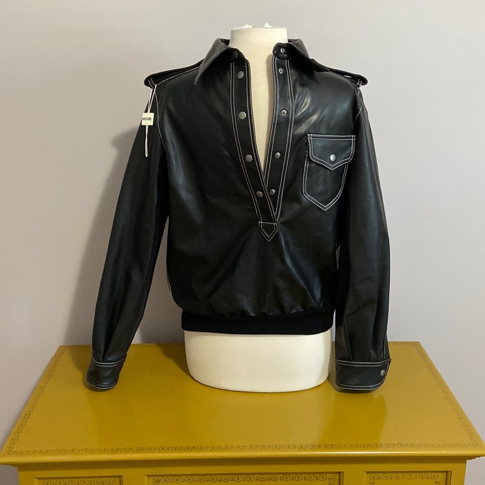 Moschino Jacket Size 8 goth retro